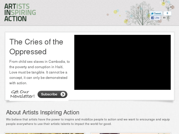 www.artistsinspiringaction.com