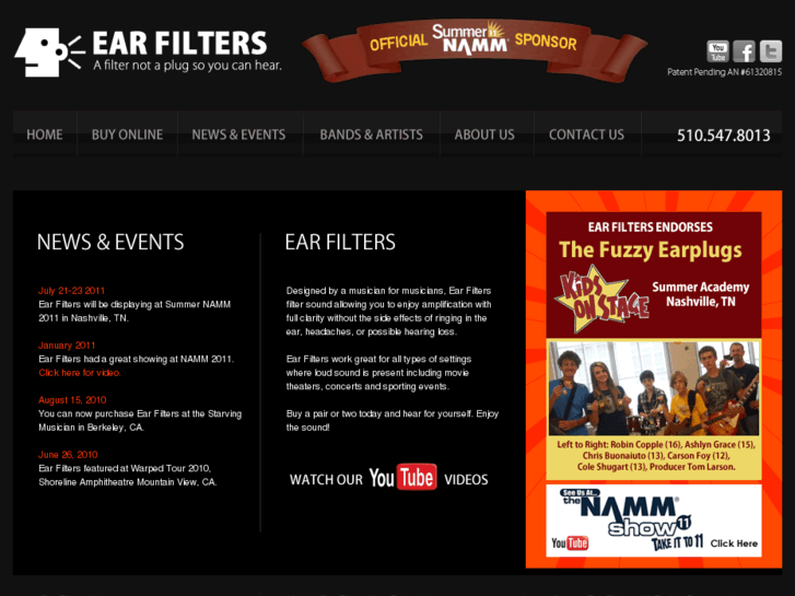 www.earfilters.net