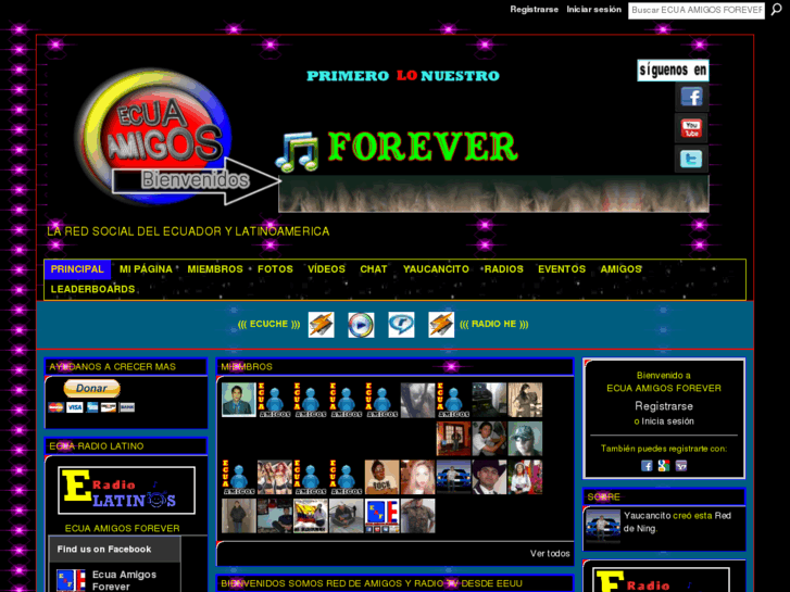 www.ecuaamigosforever.com