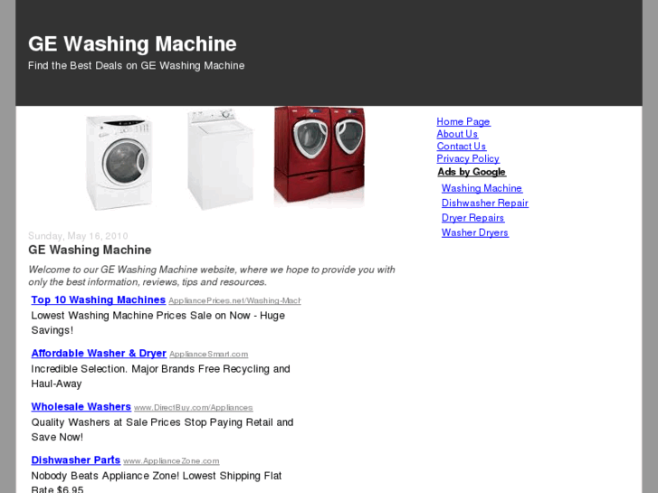www.ge-washing-machine.tk