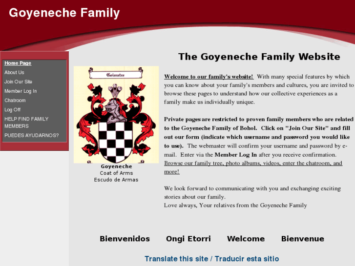 www.goyenechefamily.com