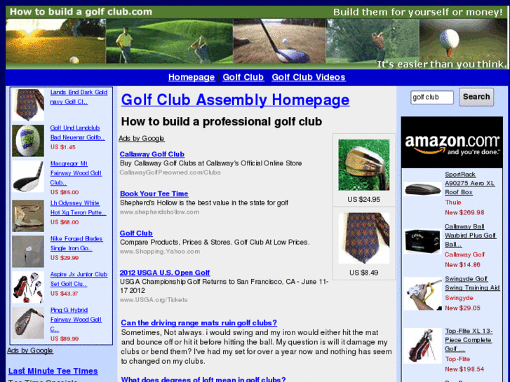 www.howtobuildagolfclub.com