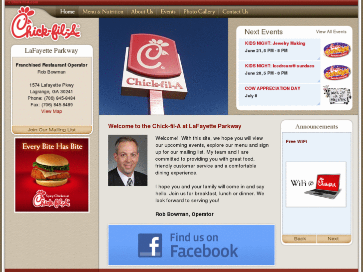 www.lagrangechick-fil-a.com