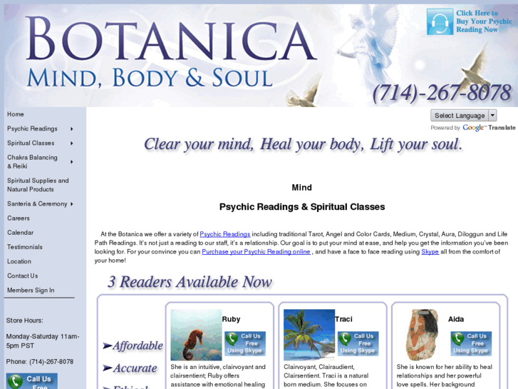 www.botanicamindbodyandsoul.com