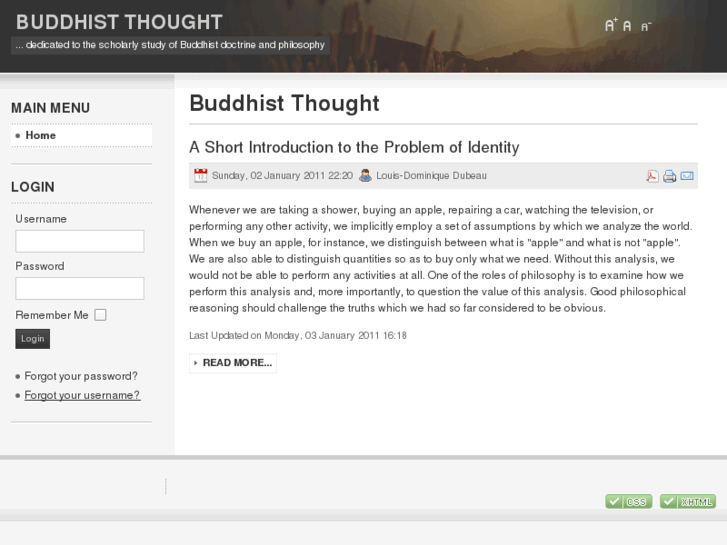 www.buddhist-thought.info