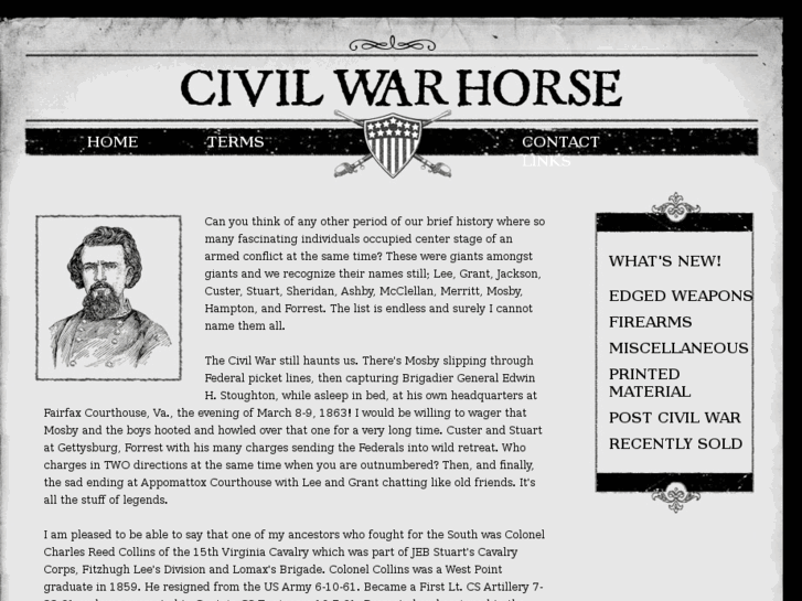 www.civilwarhorse.com