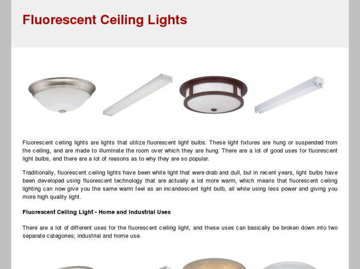 www.fluorescentceilinglights.com