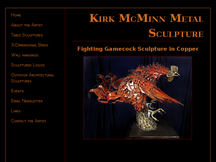 www.gamecocksculpturesbymcminn.com