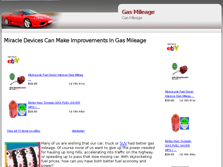 www.highgasmileagevehicles.com