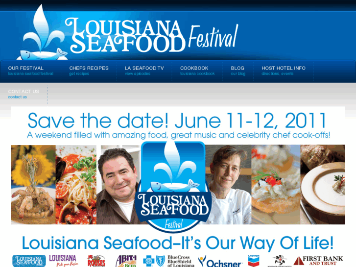 www.louisianaseafoodfestival.org