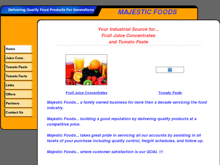 www.majesticfoods.net