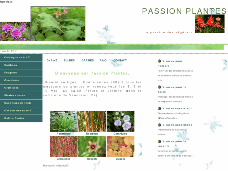 www.passionplantes.com