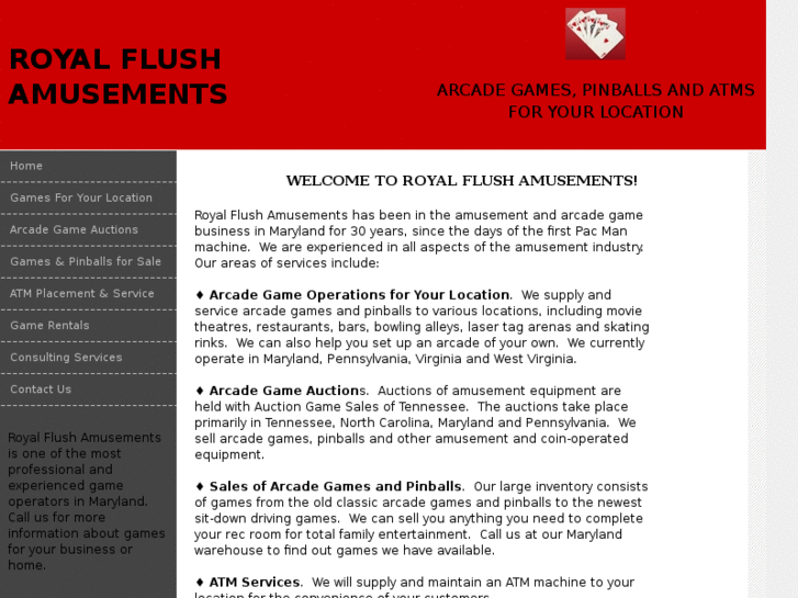 www.royalflushamusements.com