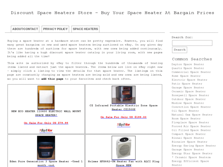 www.space-heater-store.com