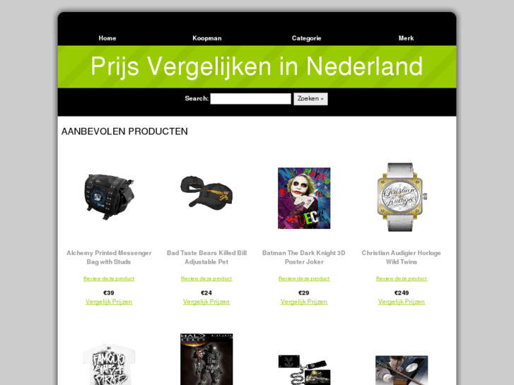 www.vergelijkprijs.com