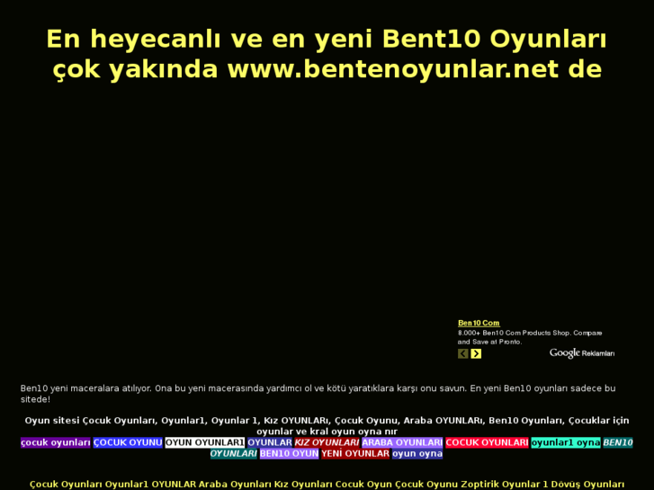 www.bentenoyunlar.net