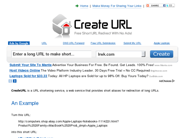 www.createurl.com