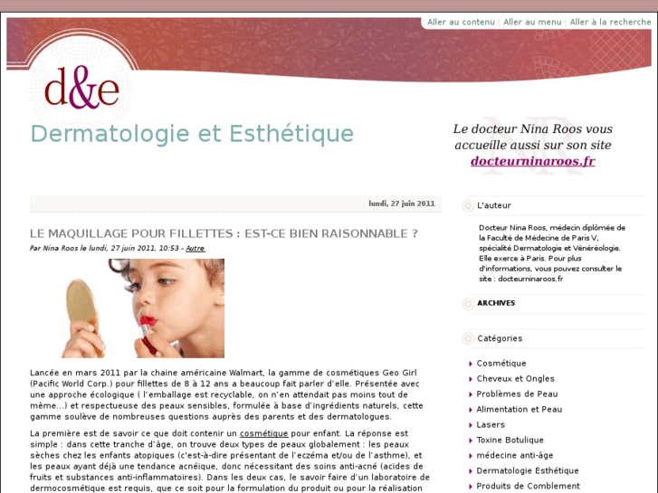 www.dermatologie-et-esthetique.info