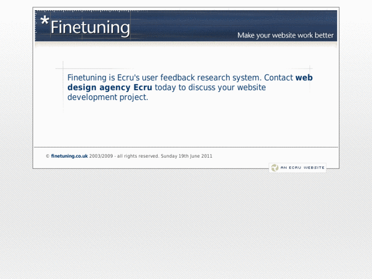 www.finetuning.co.uk