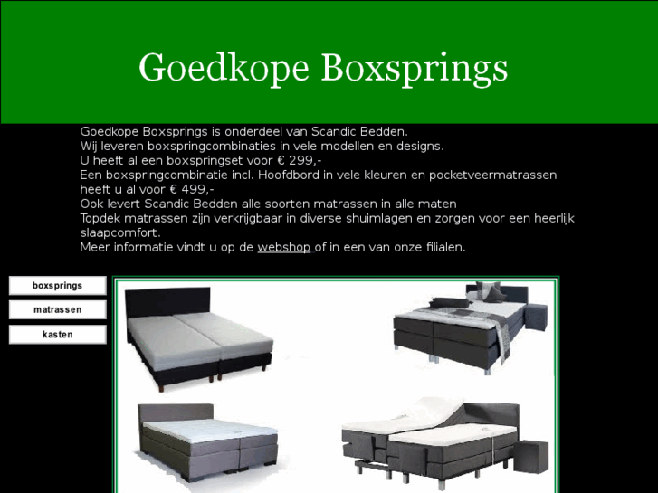 www.goedkopeboxsprings.com