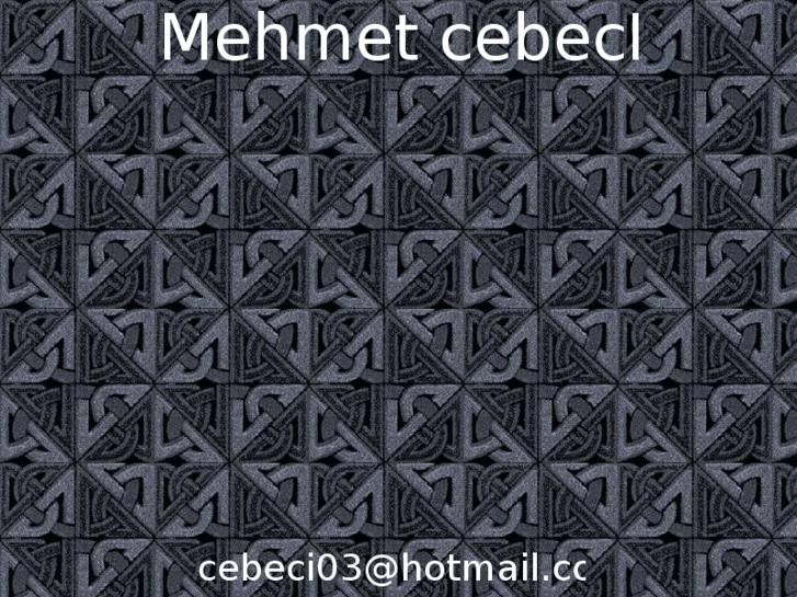 www.mehmetcebeci.net