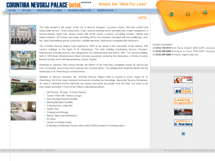 www.nevskypalace.com