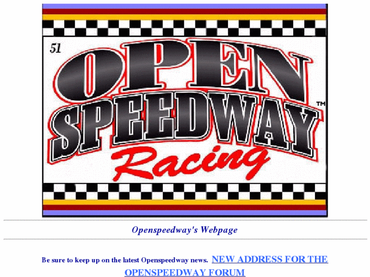 www.openspeedway.net