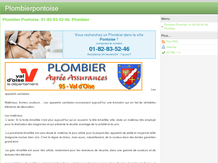 www.plombierpontoise.com