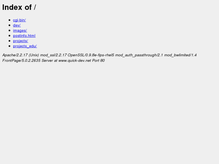 www.quick-dev.net