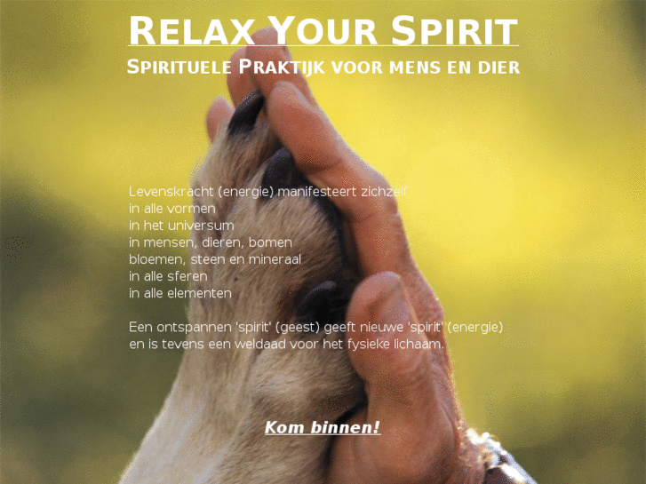 www.relaxyourspirit.com