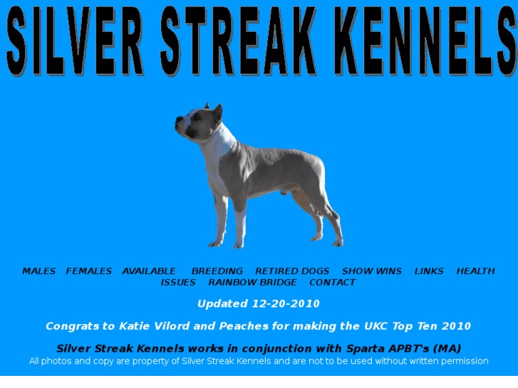 www.silverstreakkennels.com