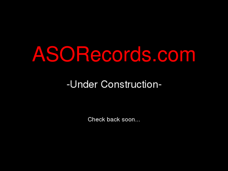 www.asorecords.com