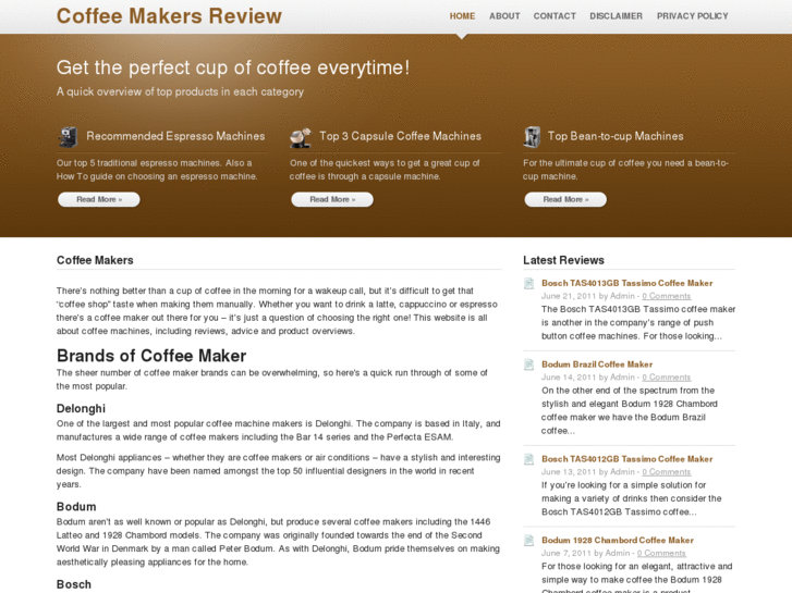 www.coffeemakersreview.co.uk