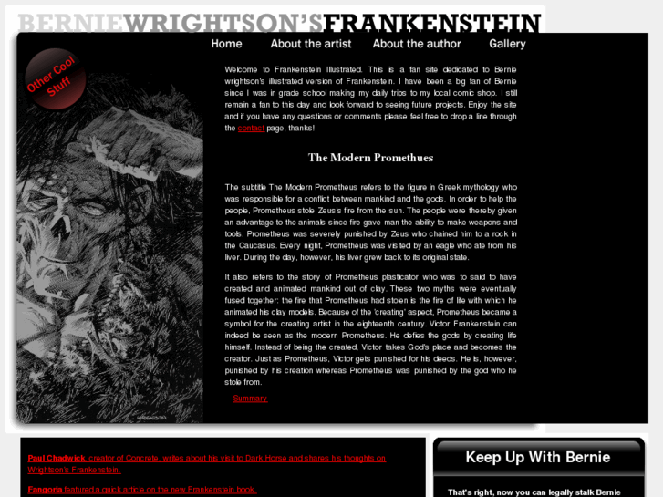 www.frankensteinillustrated.com