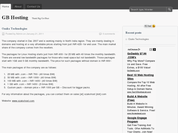 www.gbhosting.info