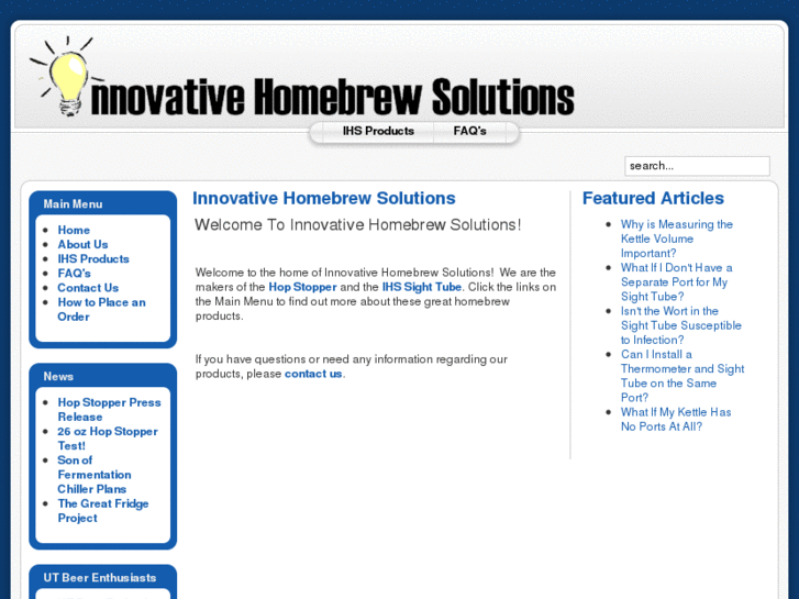 www.ihomebrewsolutions.com