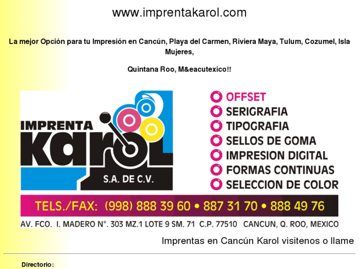 www.imprentakarol.com