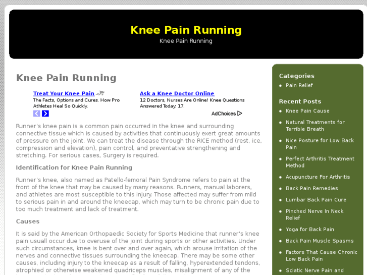 www.kneepainrunning.com