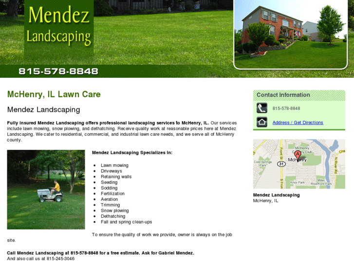 www.mendezlandscapingmchenry.com