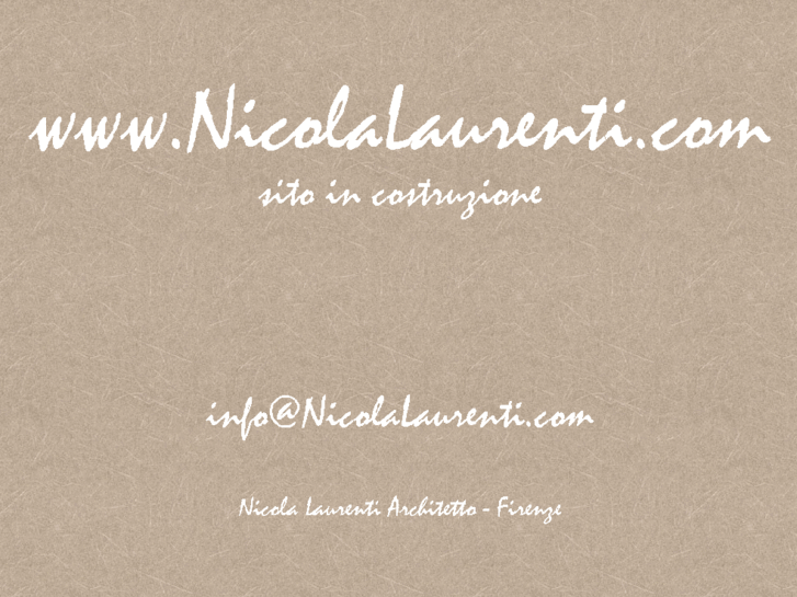 www.nicolalaurenti.com