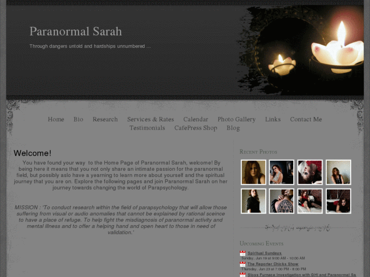 www.paranormalsarah.org