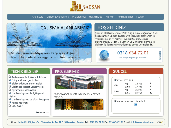 www.saosanelektrik.com