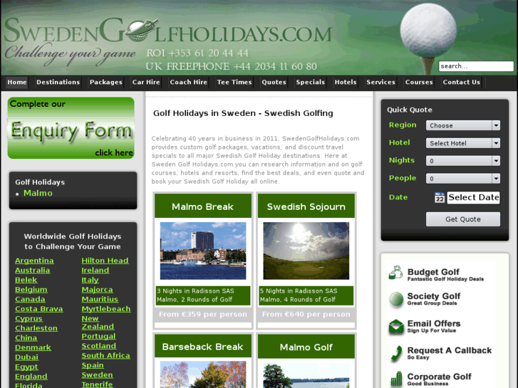 www.swedengolfholidays.com