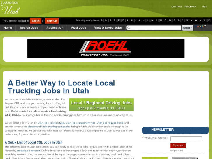 www.truckingjobsinutah.com