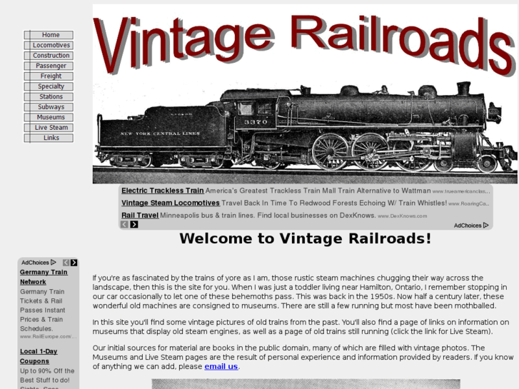 www.vintagerailroads.com