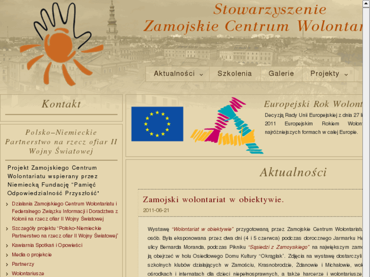 www.wolontariatzamosc.pl