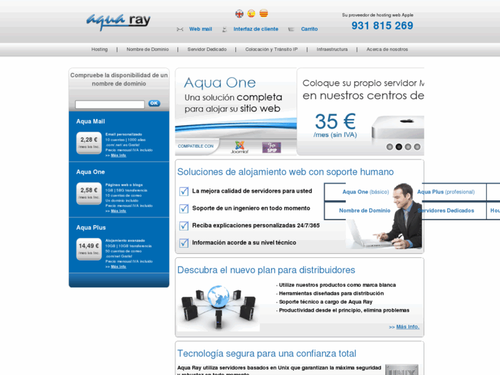 www.aquaray.es