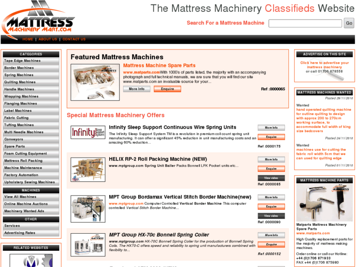 www.beddingmachinerymart.com