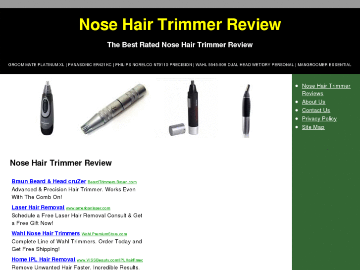 www.bestnosehairtrimmers.com