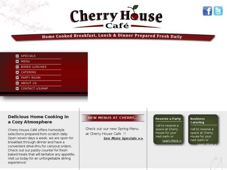 www.cherryhousecafe.com